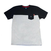 Vast x In4mation Cross Block Tee