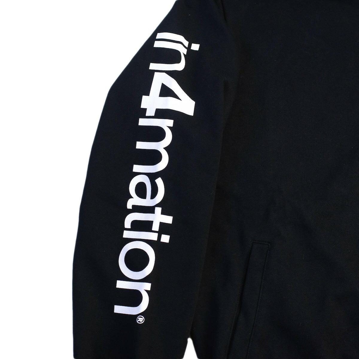 VAST x In4mation Elements 連帽外套 - 黑