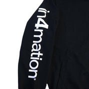 VAST x In4mation Elements 連帽外套 - 黑