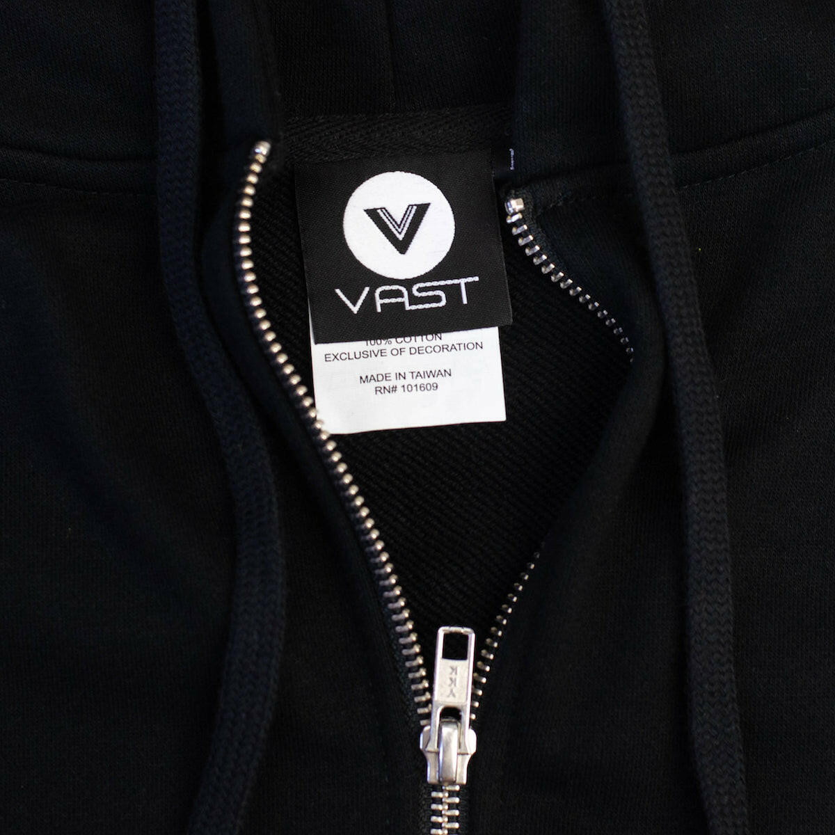 VAST x In4mation Elements 連帽外套 - 黑