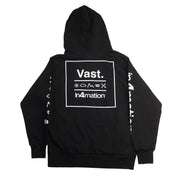 VAST x In4mation Elements 連帽外套 - 黑