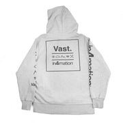 Vast x In4mation Cross Block TeeElements Zip Up Hoodie - Grey