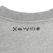 Vast x In4mation HI Script Crewneck - Grey